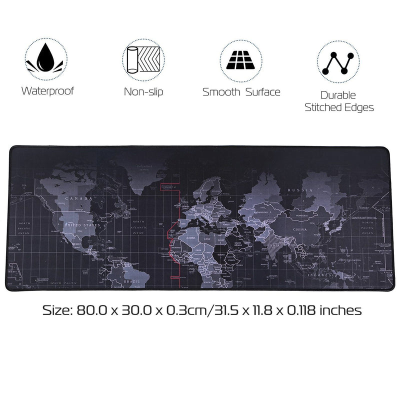 Rubber Base Large Gaming Mousepad Computer Accessories - DailySale