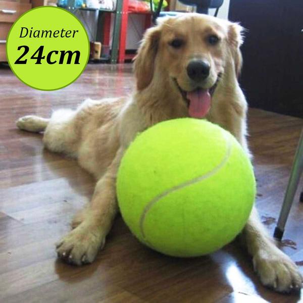 Rubber Kelly Big Giant Pet Dog Tennis Ball Thrower Pet Supplies - DailySale