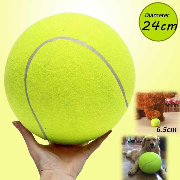 Rubber Kelly Big Giant Pet Dog Tennis Ball Thrower Pet Supplies - DailySale