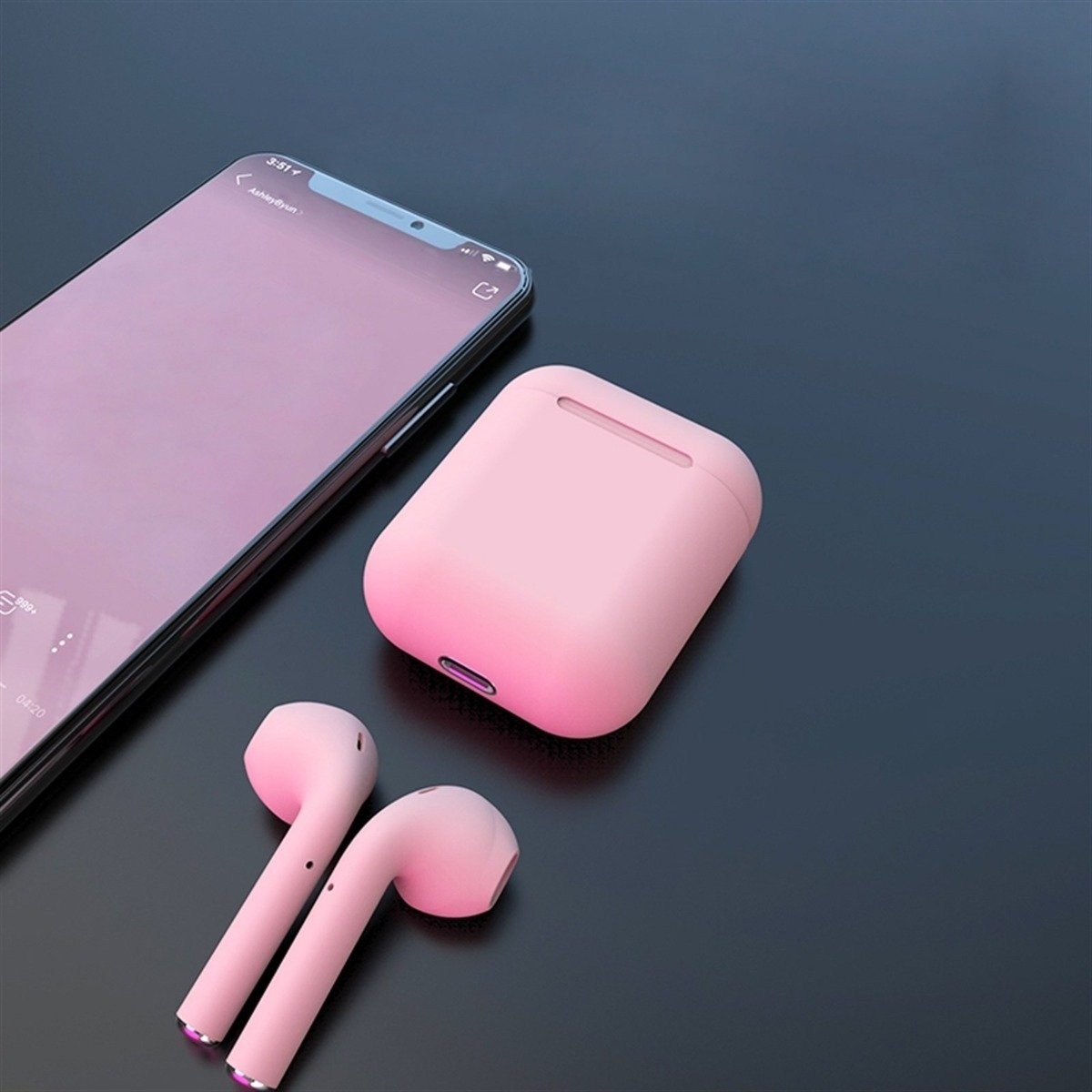 Wireless Earbuds and Charging Case