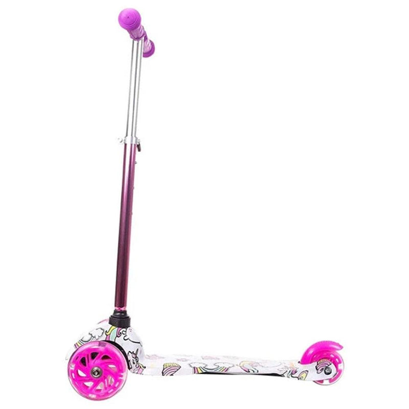 Rugged Racers Unicorn Print 3-Wheel Kick Scooter Toys & Games - DailySale