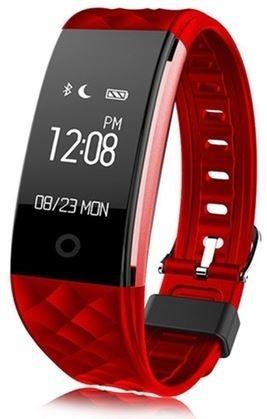 S2 Smart Bracelet Fitness Tracker - Assorted Colors Wellness & Fitness Red - DailySale