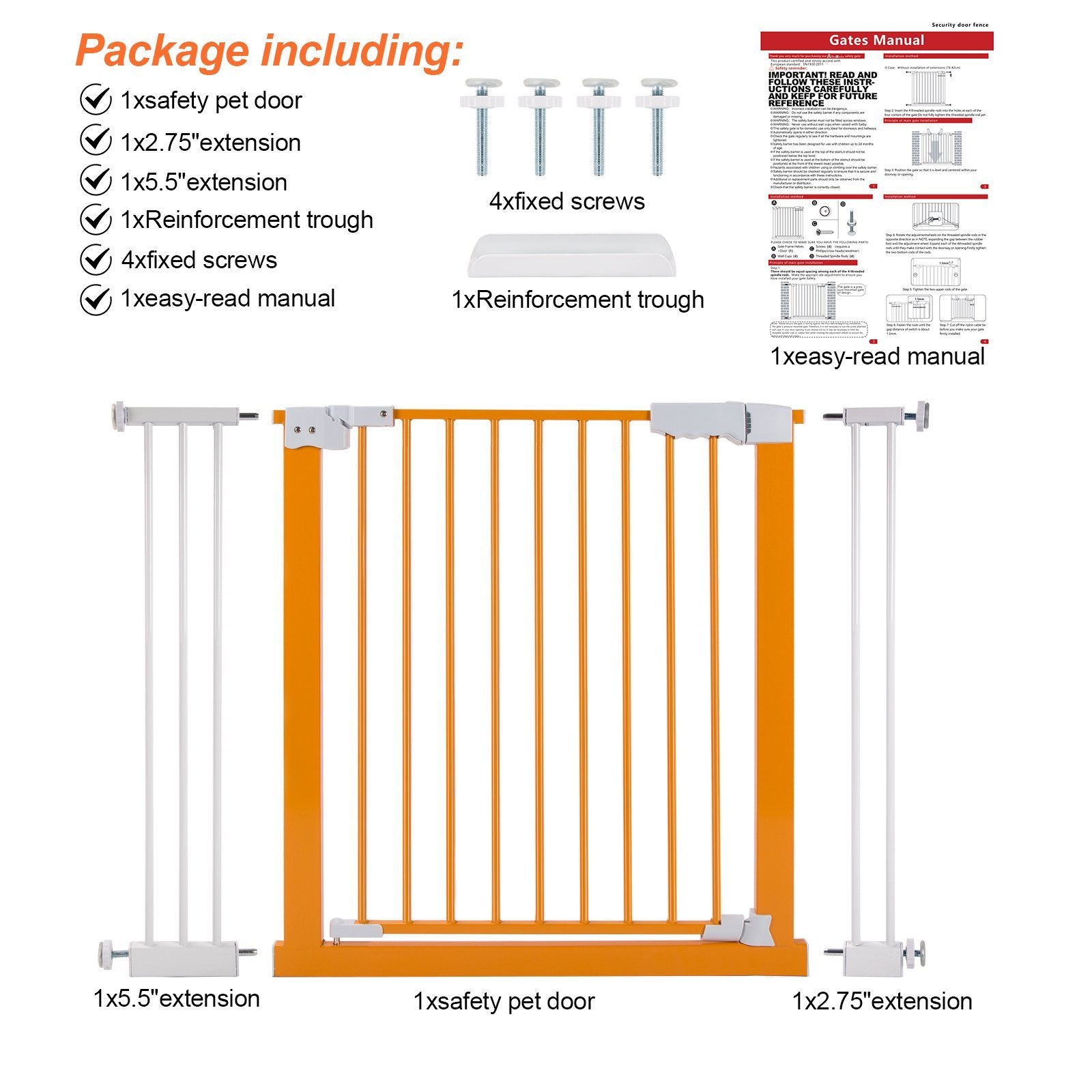 Safety Baby Stairs Doorway Baby - DailySale