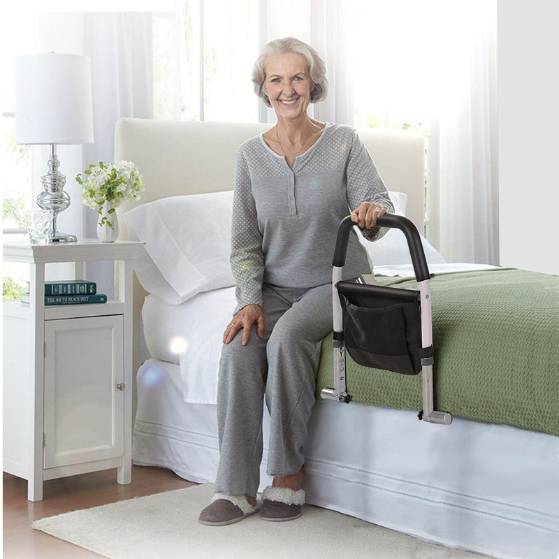 Safety Guard Bed Assist Rails Elderly Adult Adjustable Support Handle Handicap Everything Else - DailySale