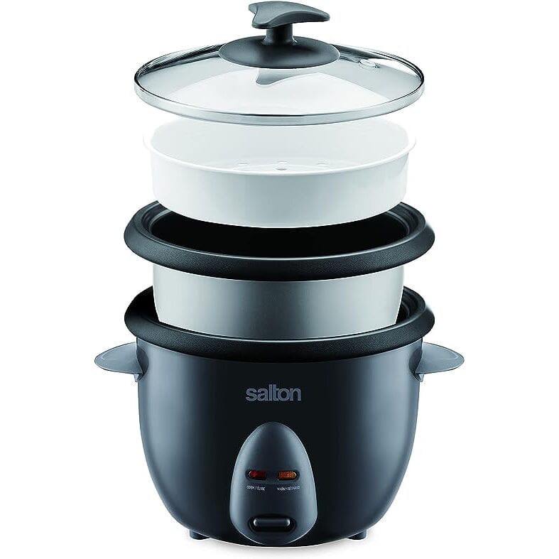 Salton Automatic Rice Cooker & Steamer - 10 Cup Kitchen Appliances - DailySale