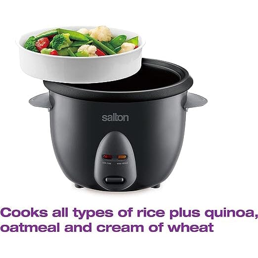 Salton Automatic Rice Cooker & Steamer - 10 Cup Kitchen Appliances - DailySale