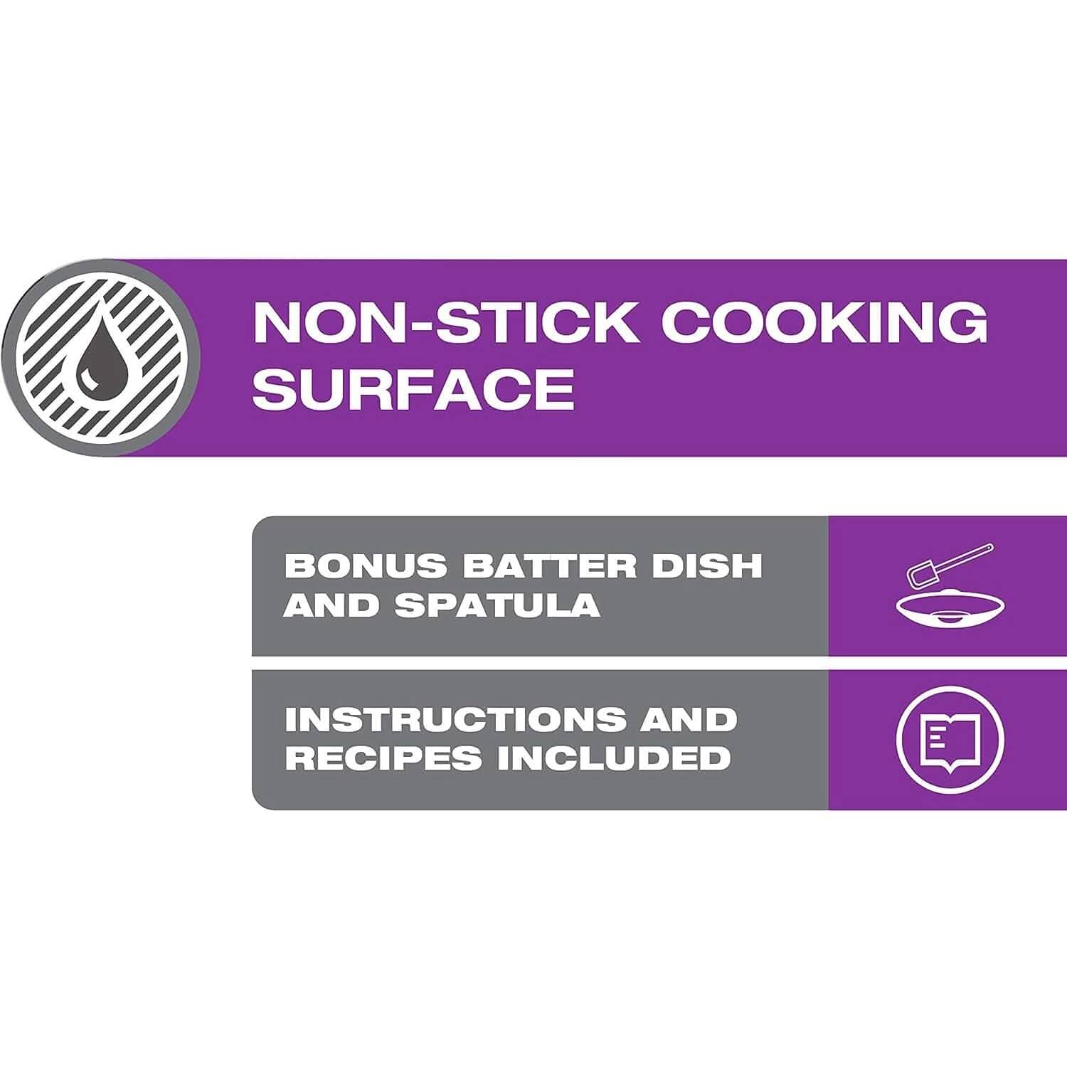 Salton Corded Crepe Maker Kitchen Appliances - DailySale