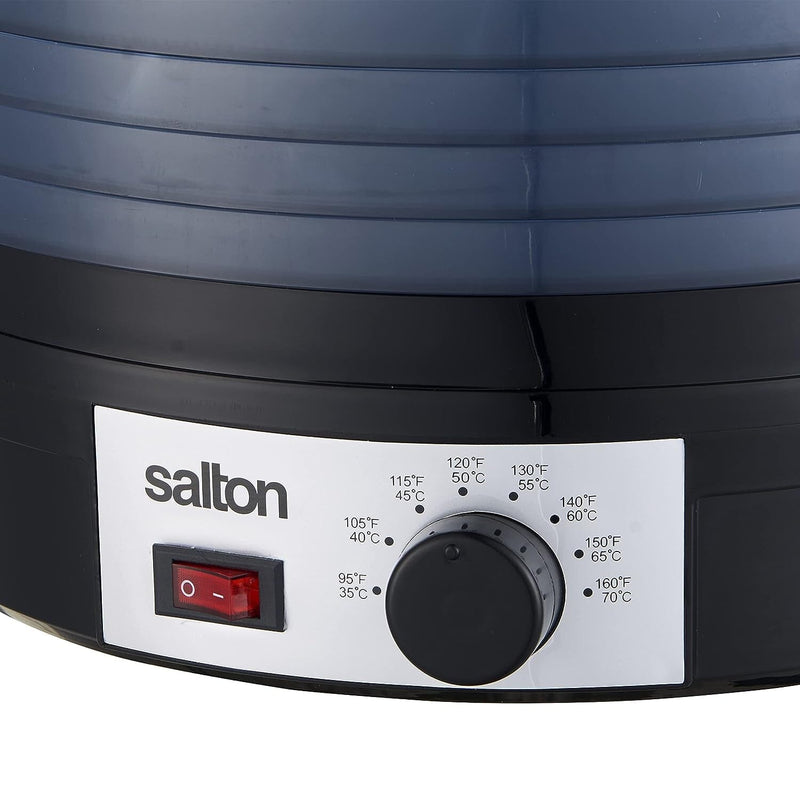 Salton Electric Food Dehydrator with Adjustable Temperature Control Kitchen Appliances - DailySale