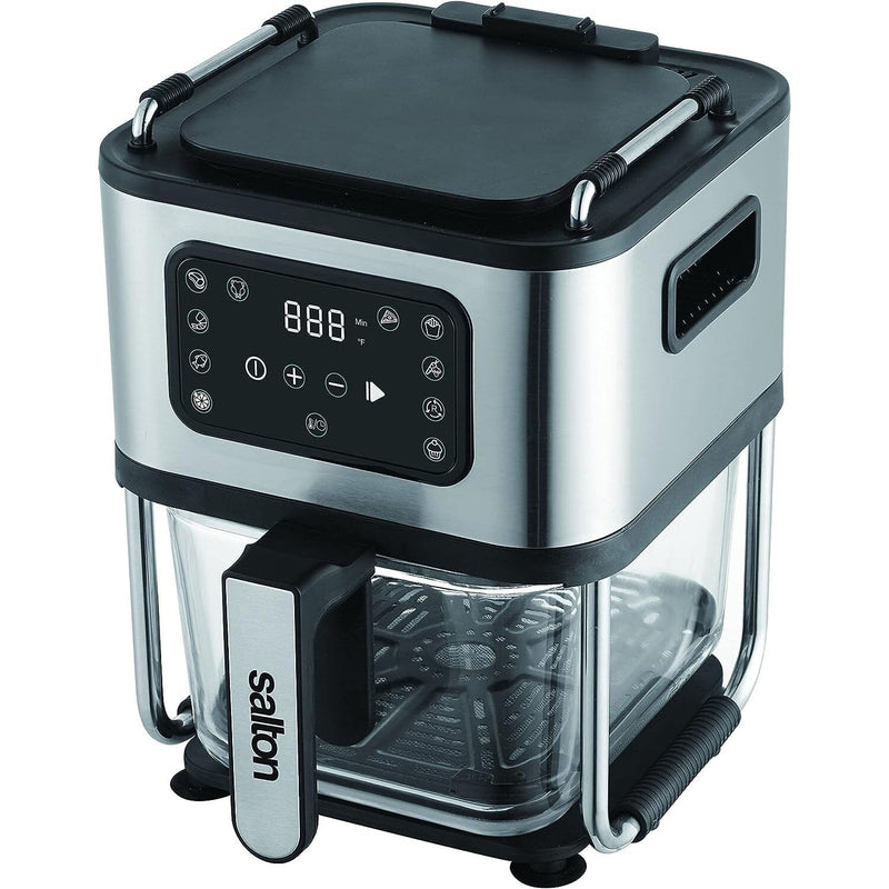 BELLA 10 Liter Air Fryer Oven Dehydrator, Black
