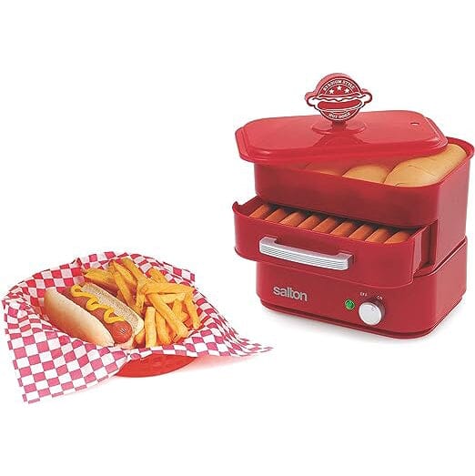 Salton Hot Dog Food Steamer Kitchen Appliances - DailySale