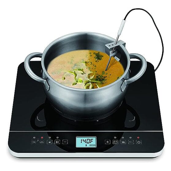 Salton Induction Cooktop with Temperature Probe Kitchen Appliances - DailySale