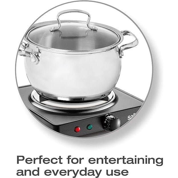Salton Portable Electric Cooktop Kitchen Appliances - DailySale