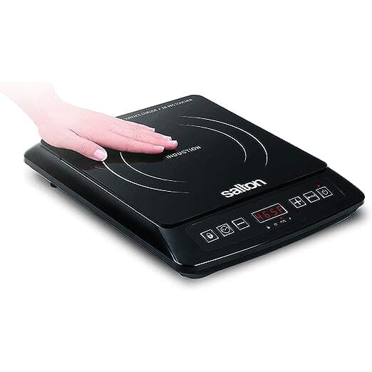 1500W Portable Heating Hot Plate Stove Countertop with Non Slip Rubber | Black