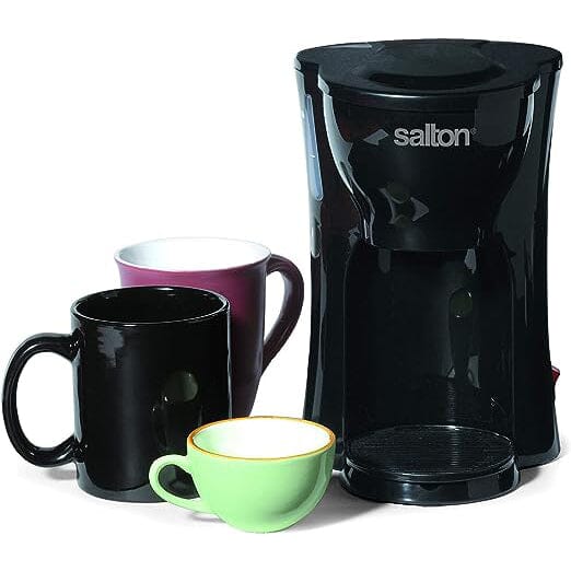 Salton Space Saving 1 Cup Coffeemaker - Black Kitchen Appliances - DailySale