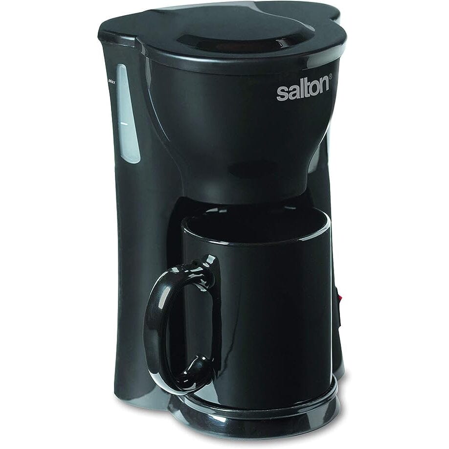 Salton Space Saving 1 Cup Coffeemaker - Black Kitchen Appliances - DailySale