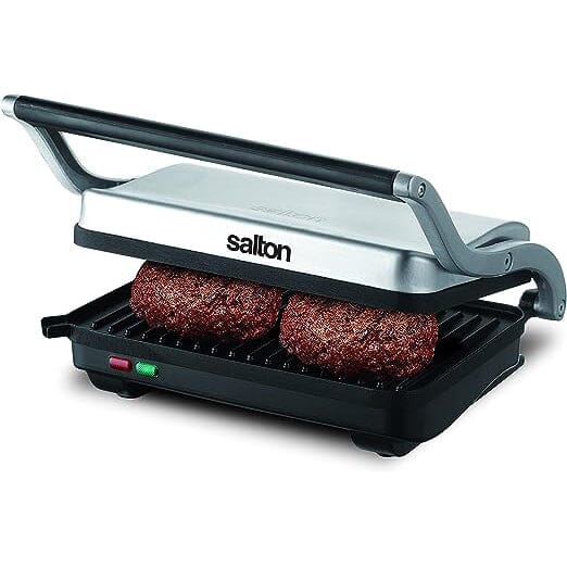 Salton Stainless Steel Panini Grill Kitchen Appliances - DailySale