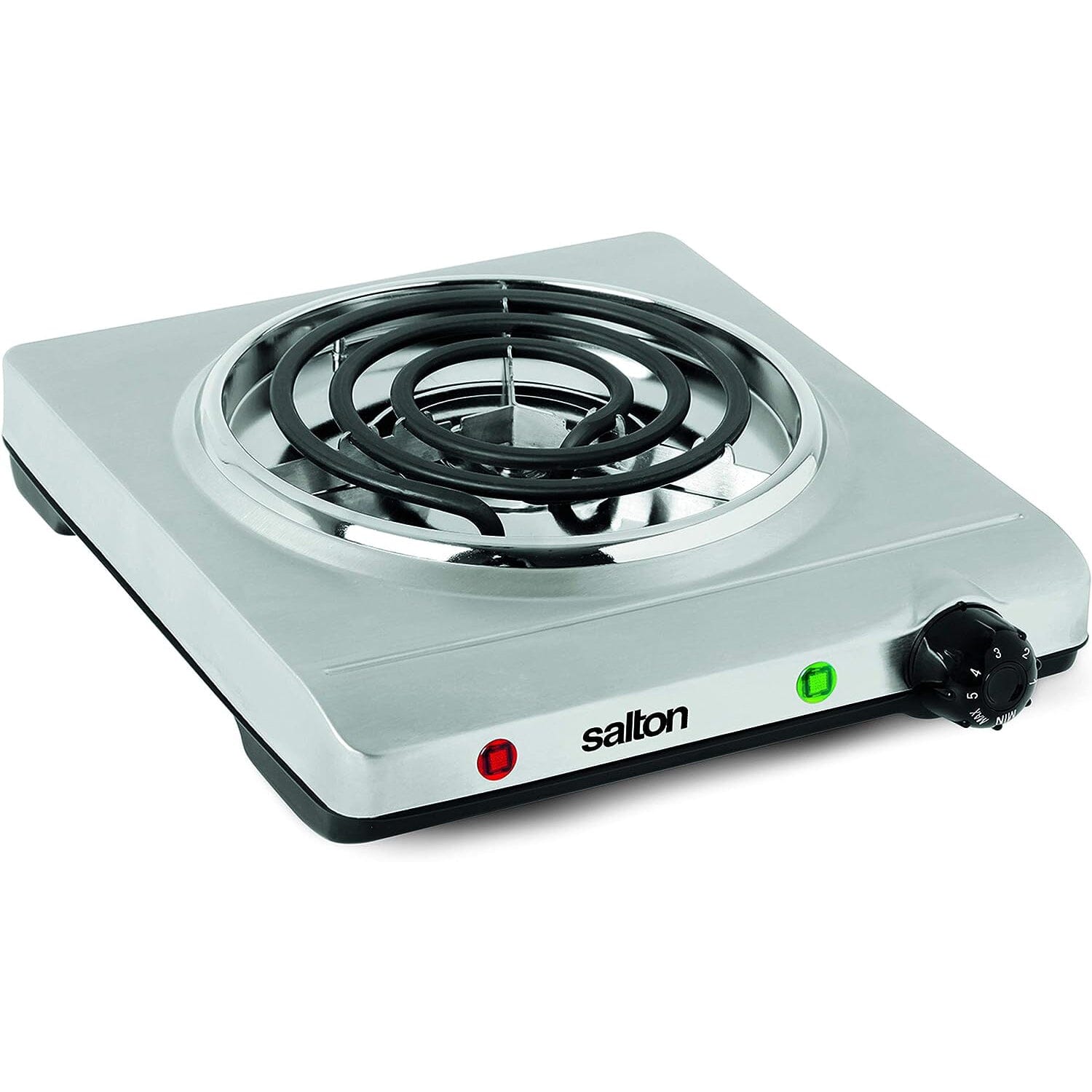 Salton Stainless Steel Portable Cooktop Kitchen Appliances - DailySale