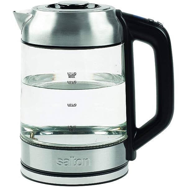 Salton Temperature Control Kettle & Tea Steeper 1.7 L/Qt Kitchen Appliances - DailySale