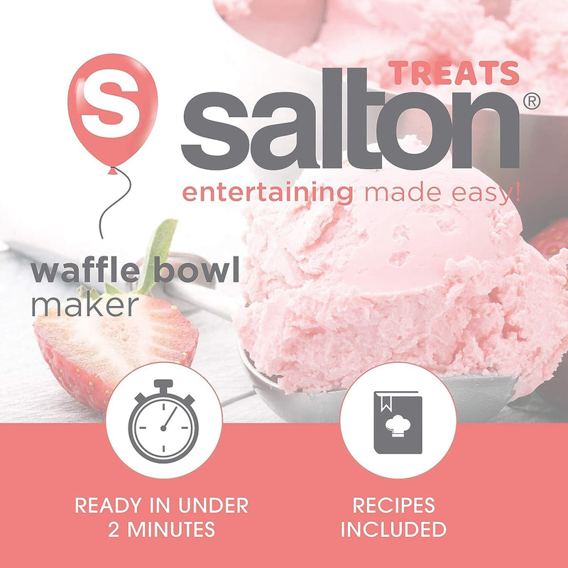 Salton Waffle Bowl Maker Kitchen Appliances - DailySale