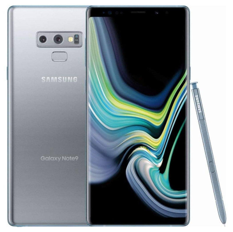 Samsung Galaxy Note 9 Fully Unlocked Cell Phones Silver 128GB - DailySale