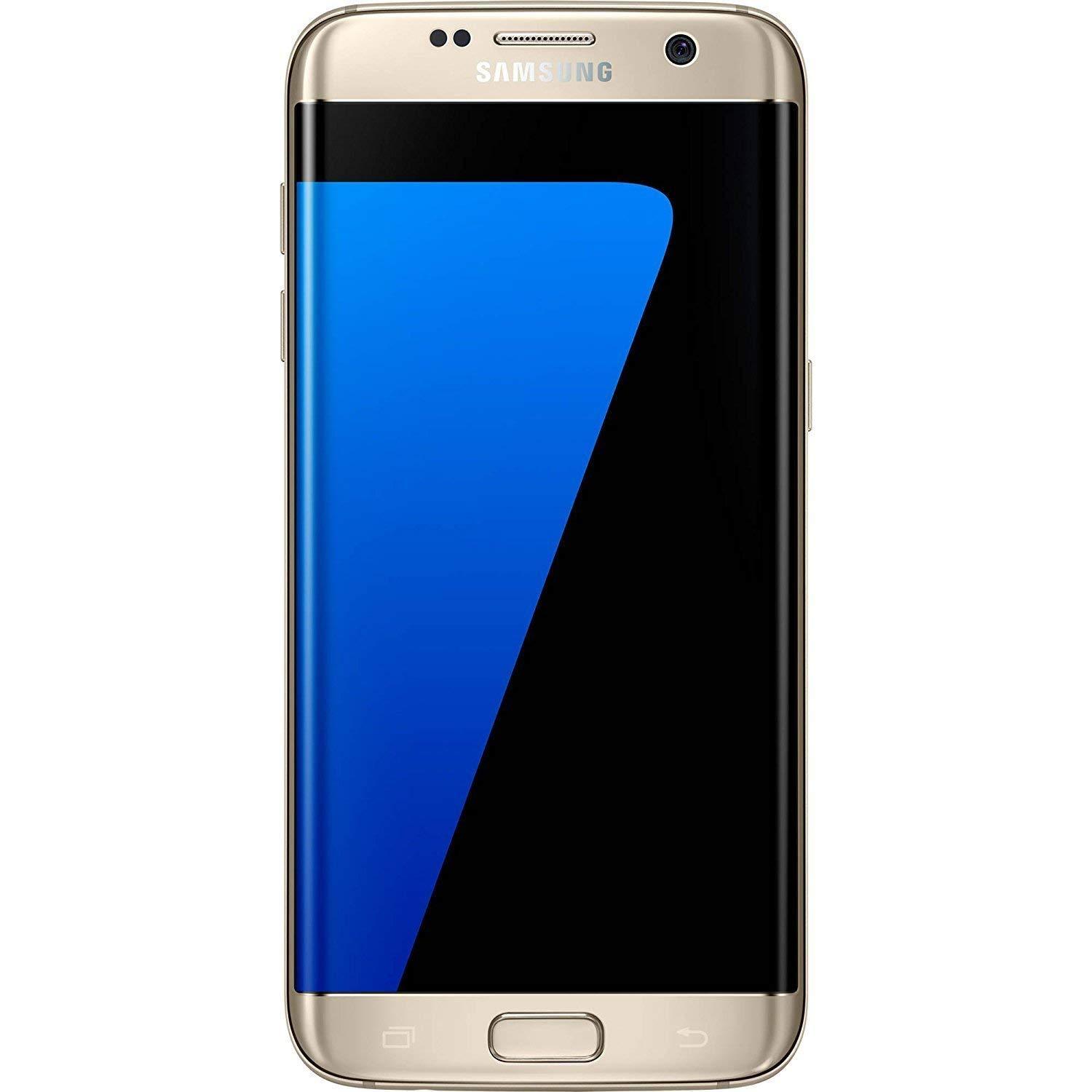 Samsung Galaxy S7 Edge 32GB GSM Fully Unlocked Cell Phones Gold - DailySale