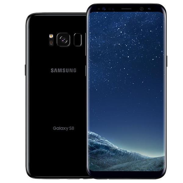 Samsung Galaxy S8 Fully Unlocked 64GB Cell Phones Black - DailySale