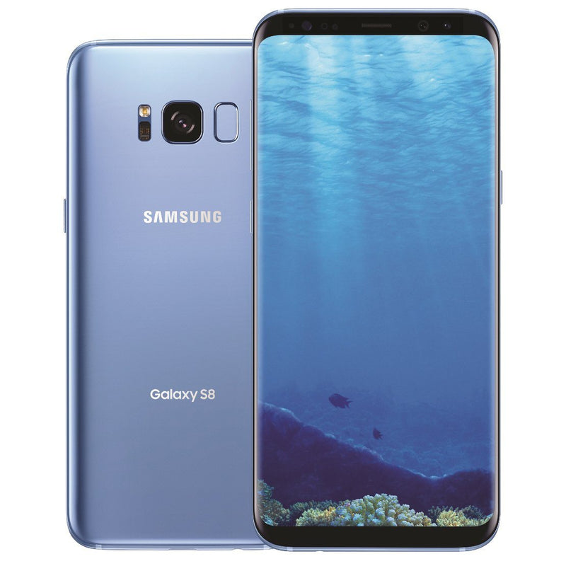 Samsung Galaxy S8 Fully Unlocked 64GB Cell Phones Blue - DailySale