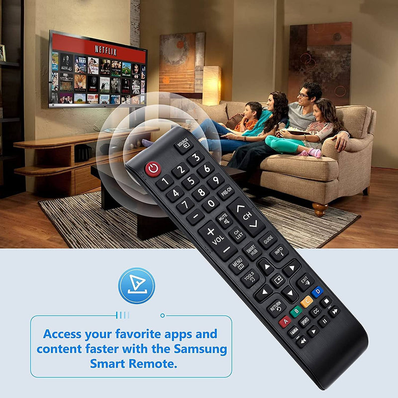 Samsung-TV-Remote for All Samsung LCD LED HDTV 3D Smart TVs Models TV & Video - DailySale