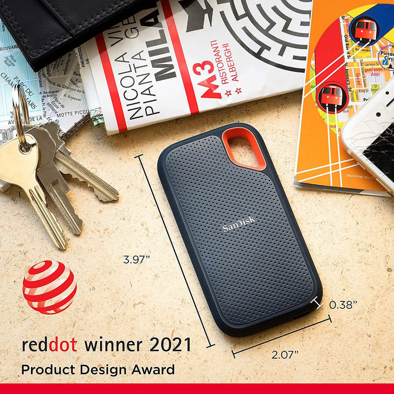 SanDisk 4TB Extreme Portable SSD - Up to 1050MB/s Computer Accessories - DailySale
