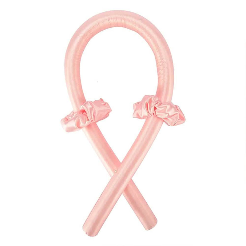 Satin Heatless Hair Curler Beauty & Personal Care Pink - DailySale