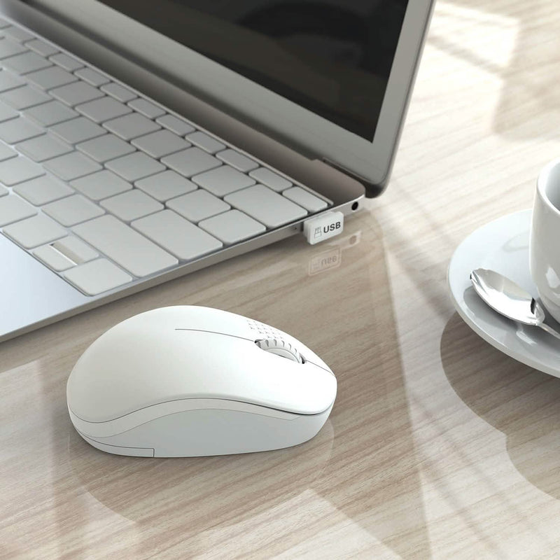 Seenda Wireless Mouse, 2.4G Noiseless Mouse with USB Receiver Portable Computer Accessories - DailySale