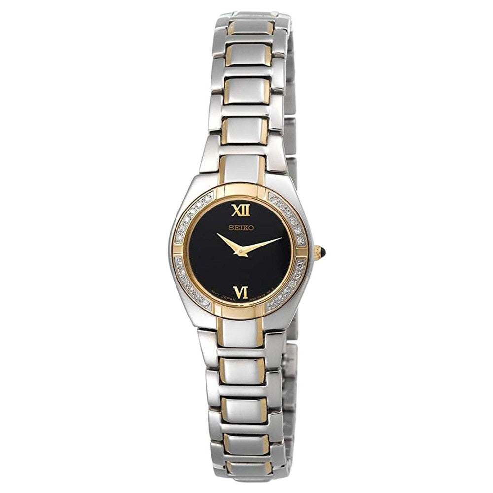 Seiko Women's Sujf10 Diamond Two-tone Watch Women's Shoes & Accessories - DailySale