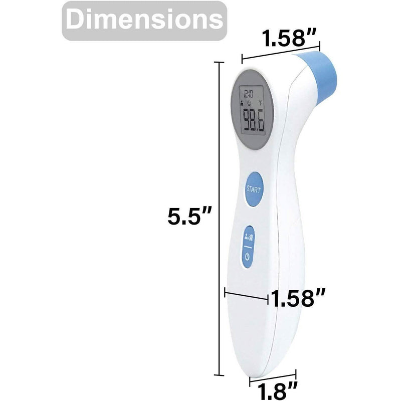 Sejoy Non-Contact Medical Infrared Forehead Thermometer for Children and Adults Face Masks & PPE - DailySale