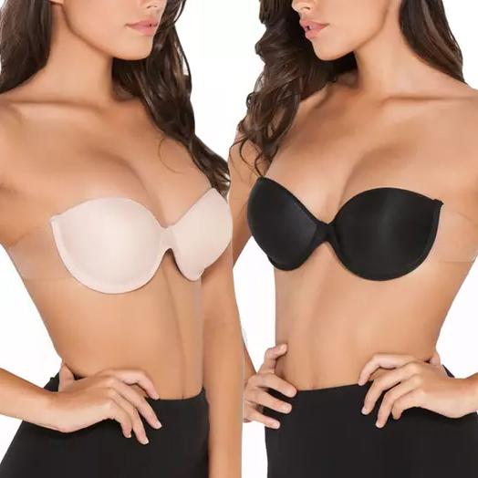 Self Adhesive Reusable Push-Up Backless Bra Women's Clothing - DailySale