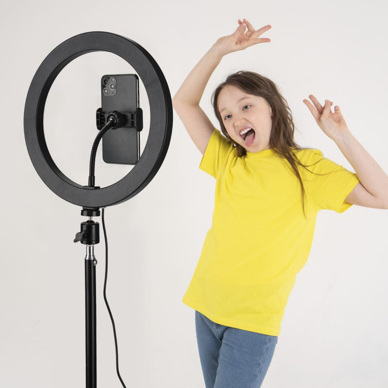 Selfie Ring LED Light Stand with Tripod Mobile Accessories - DailySale