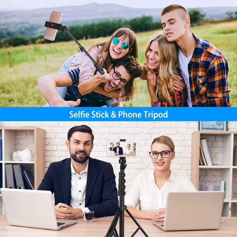 Selfie Stick Tripod Wireless Desktop Phone Tripod Stand Mobile Accessories - DailySale
