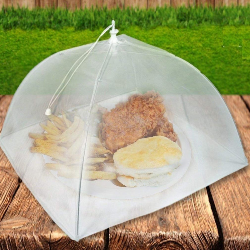 Set of 2: Large Pop-Up Mesh Screen Food Cover Tents Home Essentials - DailySale