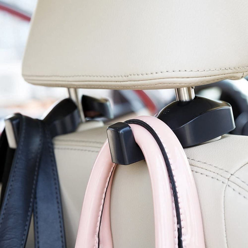 Set of 2: Universal Car Vehicle Back Seat Headrest Hanger Holder Hook