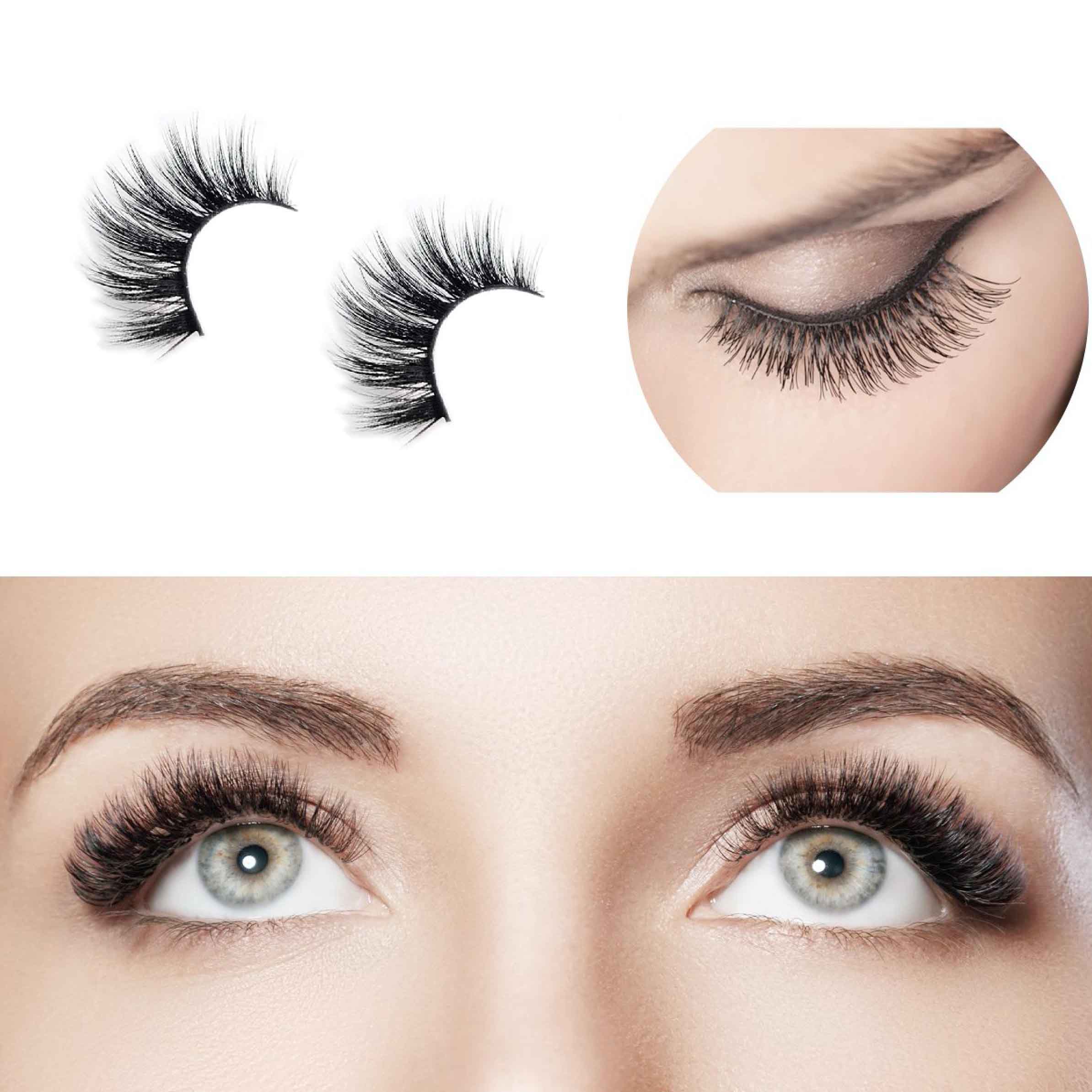 Set of 3D Mink False Lashes Beauty & Personal Care - DailySale