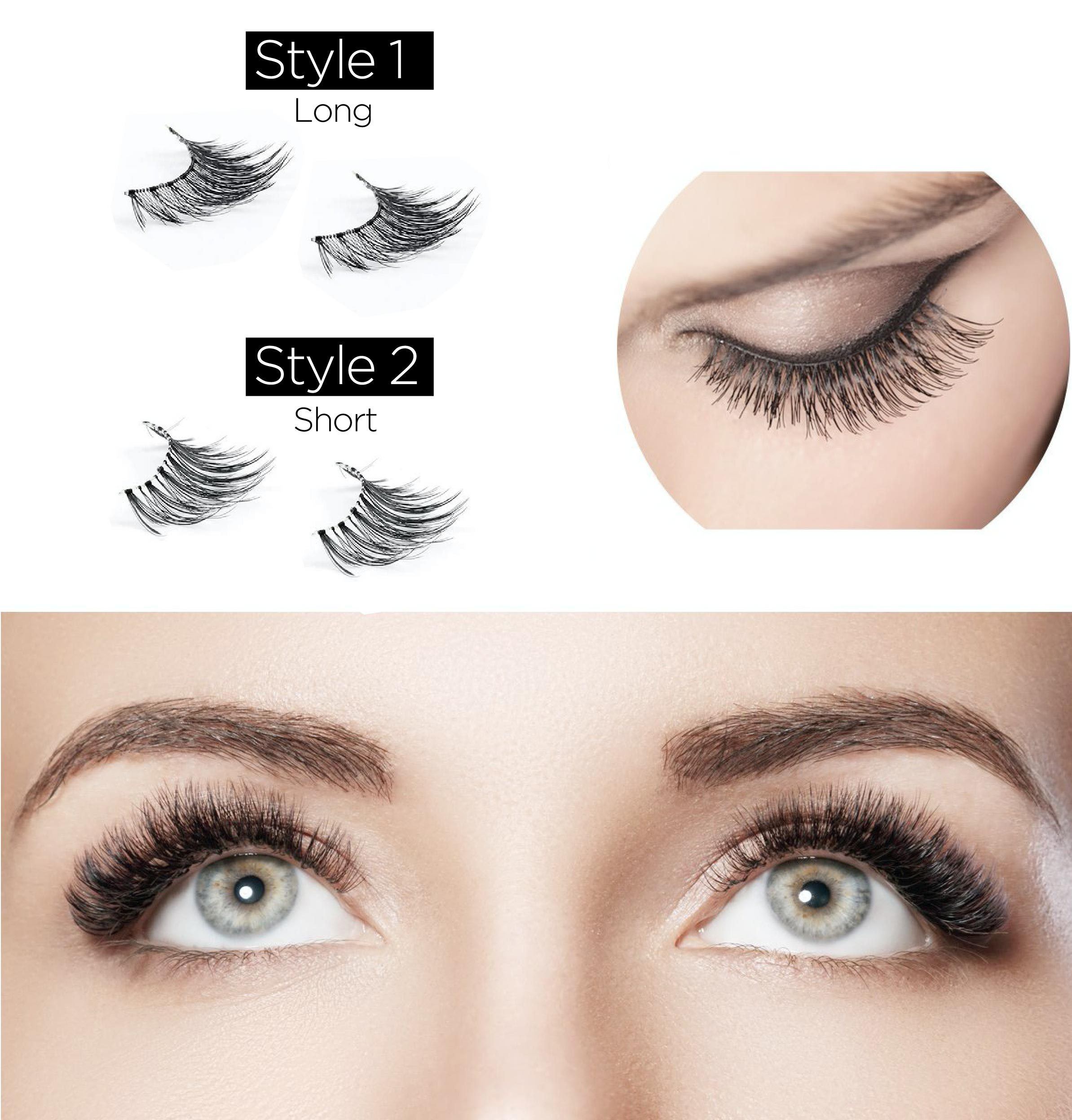 Set of 3D Mink False Lashes Beauty & Personal Care - DailySale