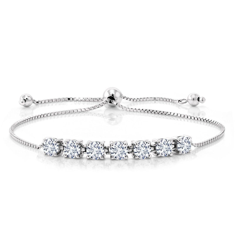 Seven Princess White Swarovski Elements Bracelet Jewelry - DailySale