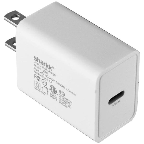 Sharkk (5V/1.5A) USB-C Wall Charger / Travel Adapter Mobile Accessories - DailySale