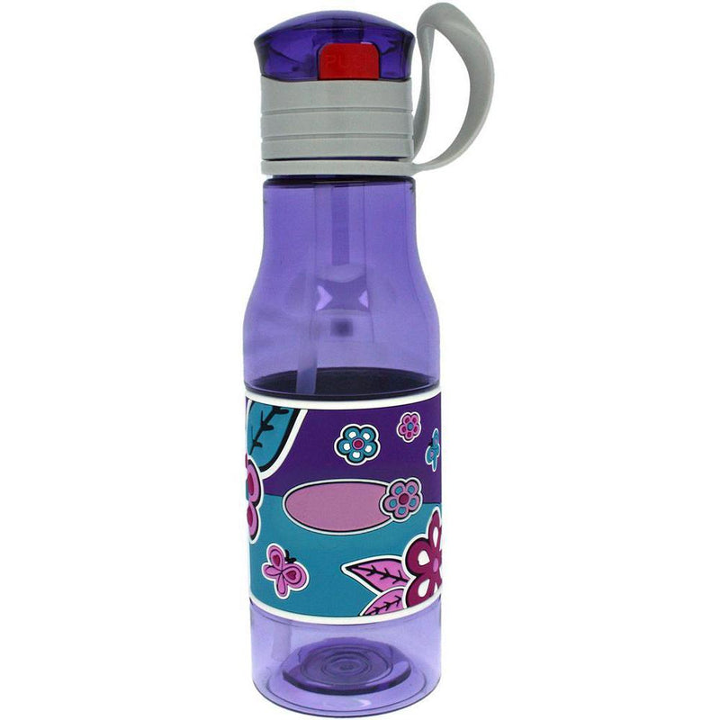 Shemtag Personalized Tritan Frosted Water Bottle Sports & Outdoors Purple - DailySale