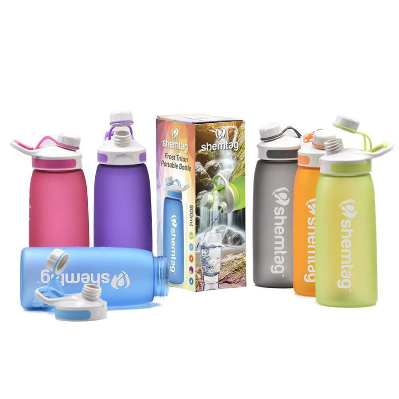 Shemtag Tritan Water Bottle 30oz (900ml) with Screw Cap Sports & Outdoors - DailySale