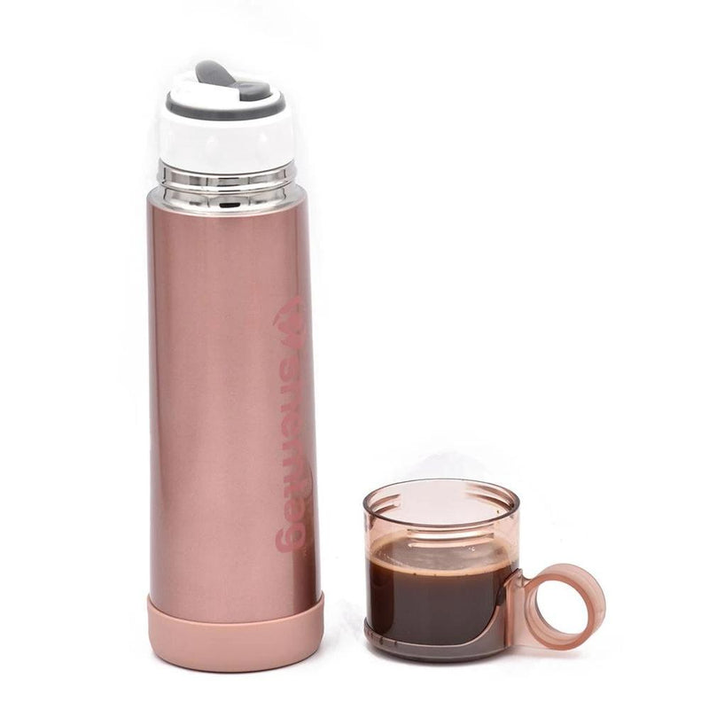 Shemtag Vacuum Thermal Bottle 16oz (480ml) Insulated with Coffee/Tea Cup Lid Sports & Outdoors - DailySale