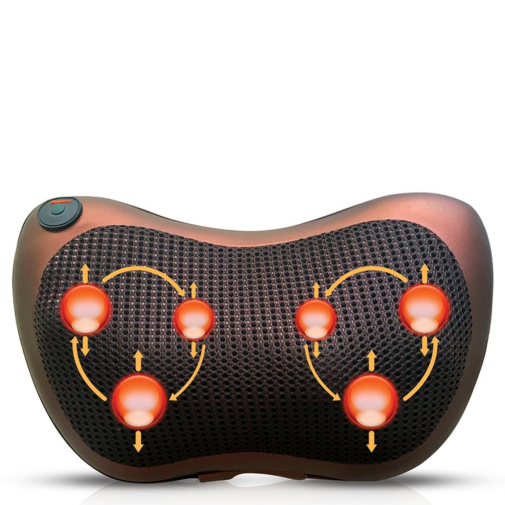 Shiatsu Massage Pillow with Heat Wellness & Fitness - DailySale