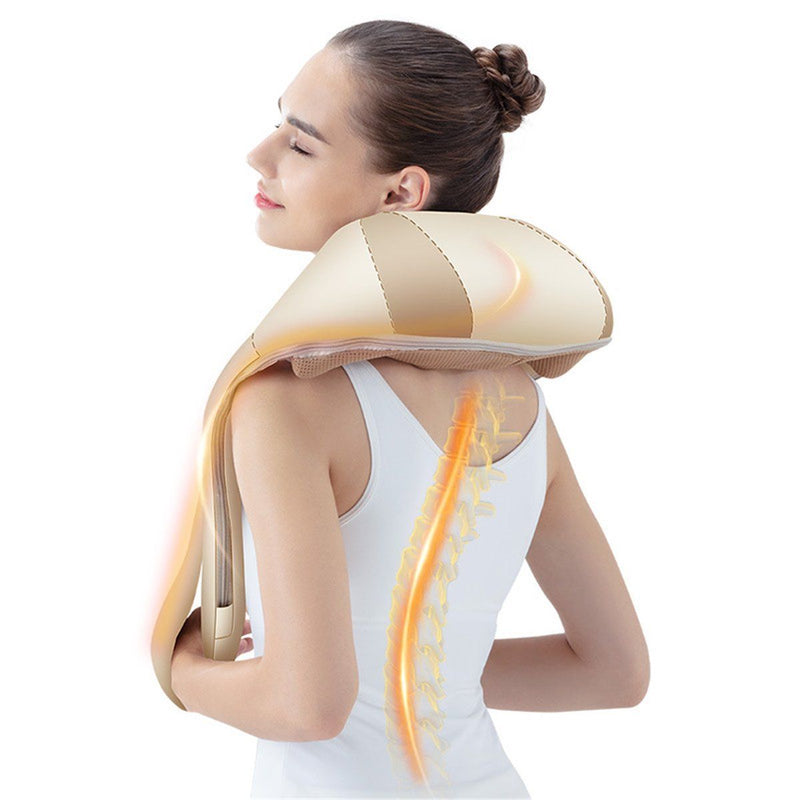 Shiatsu Neck Back Massager Shoulder Massager with Heat Wellness - DailySale