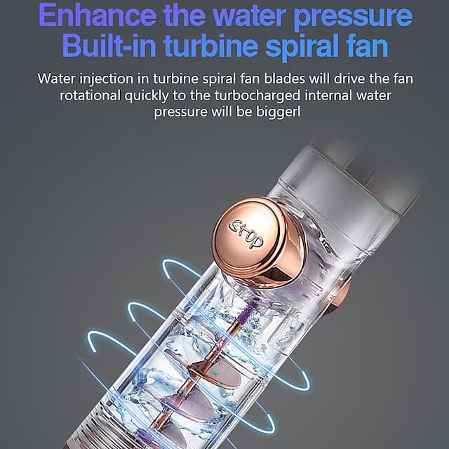 Shower Head High Pressure 3-Function SPA Shower Head Bath - DailySale