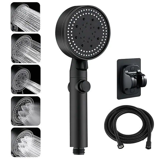 Shower Head Water Saving with 5 Adjustable Mode Bath - DailySale