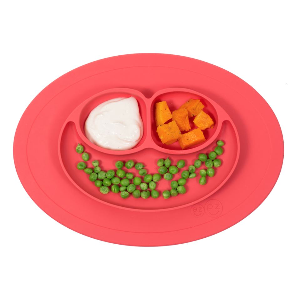 Silicone Feeding Placemat and 3-Section Plate Kitchen Tools & Gadgets - DailySale